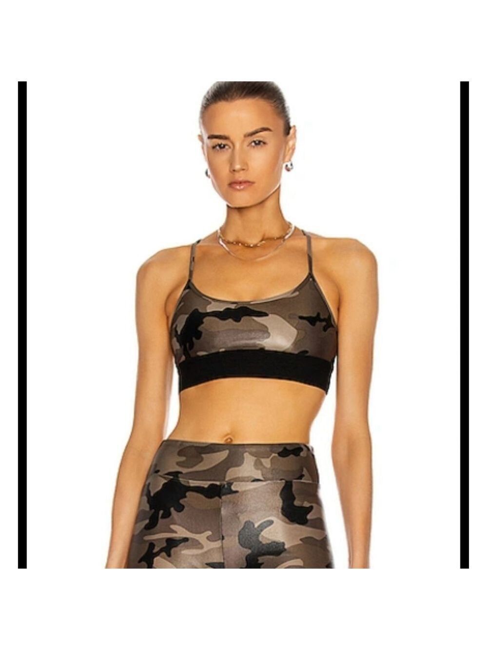 KORAL SWEEPER INFINITY CAMO SPORTS BRA Sz S